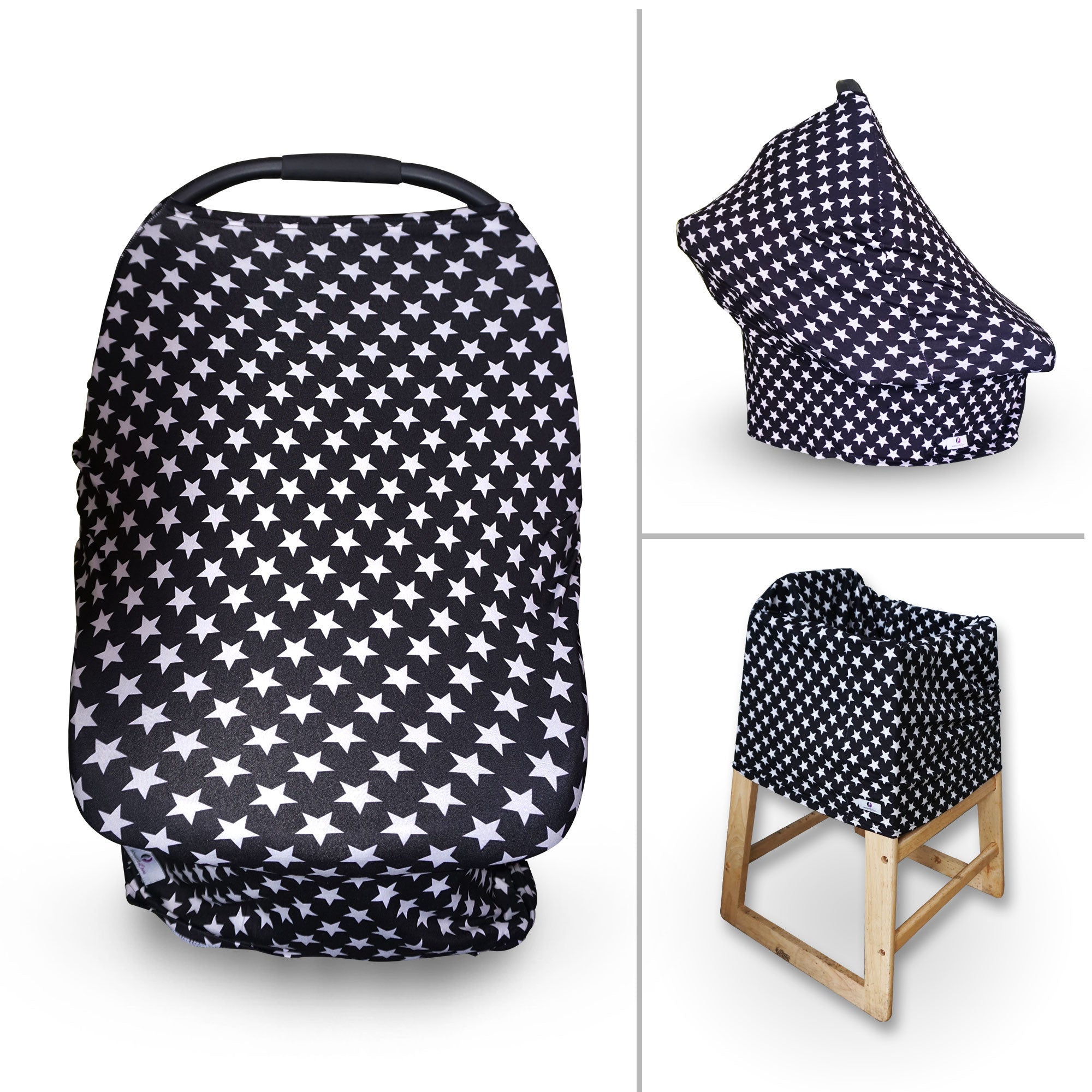 4 in 1 Multi Use Nursing Cover, Breastfeeding Cover, Car Seat Cover for Baby, 1 Pack
