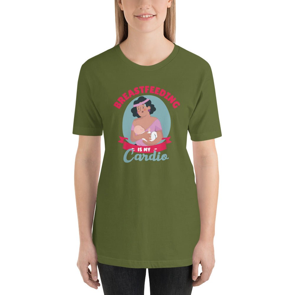 Breastfeeding is my Cardio - Women’s Premium T-Shirt