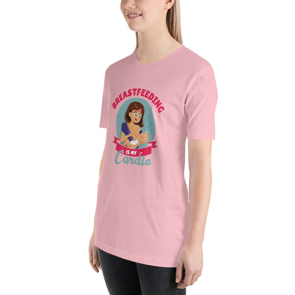 Breastfeeding is my Cardio - Women’s Premium T-Shirt