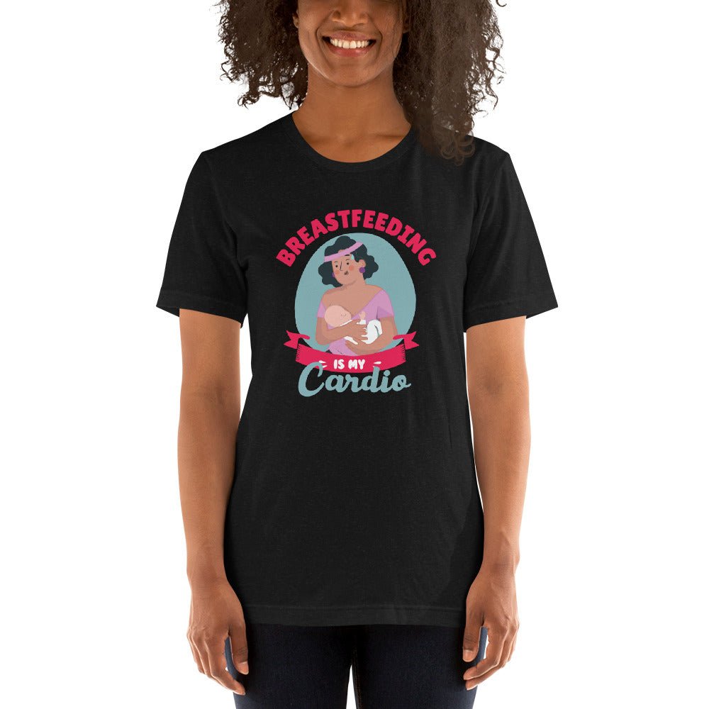 Breastfeeding is my Cardio - Women’s Premium T-Shirt