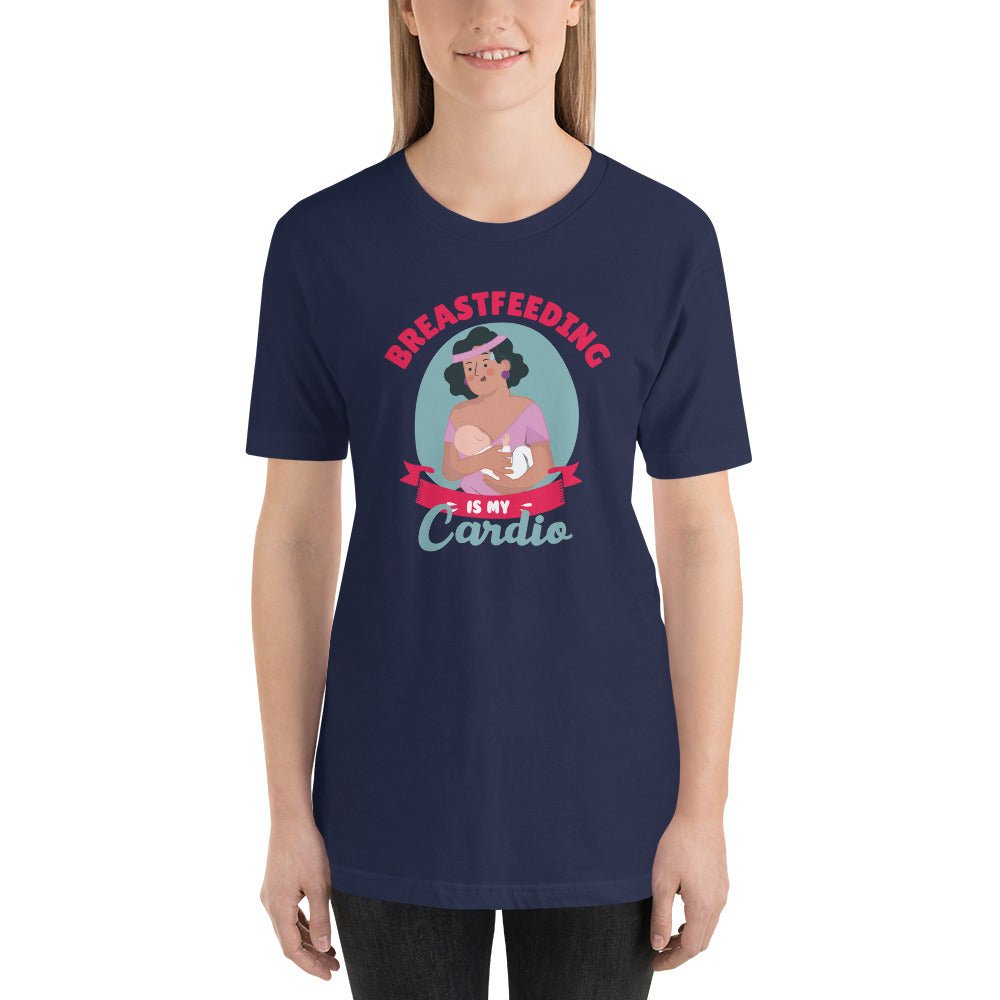 Breastfeeding is my Cardio - Women’s Premium T-Shirt