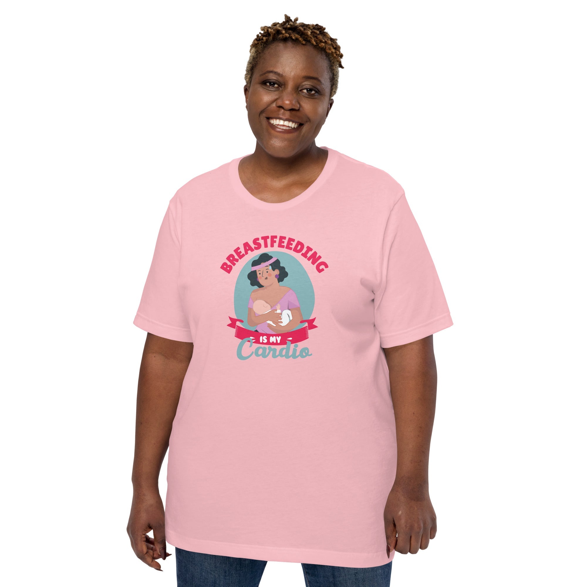 Breastfeeding is my Cardio - Women’s Premium T-Shirt