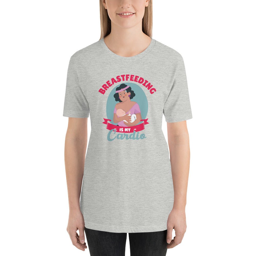 Breastfeeding is my Cardio - Women’s Premium T-Shirt