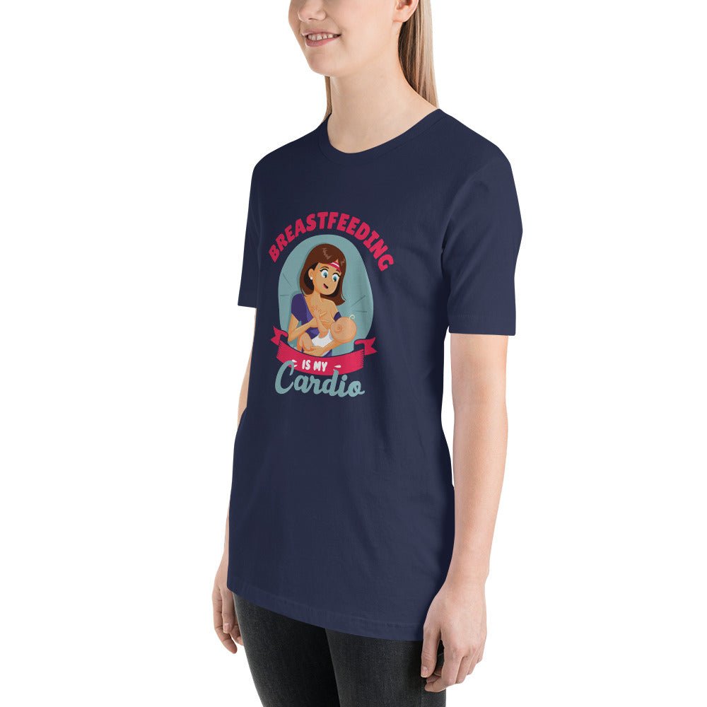 Breastfeeding is my Cardio - Women’s Premium T-Shirt