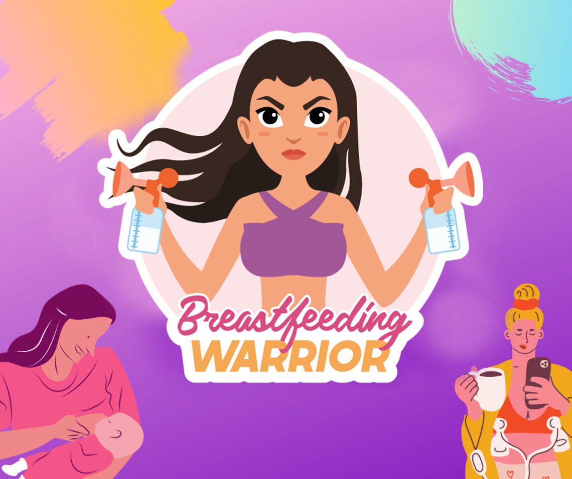 Breastfeeding Warrior - Sticker