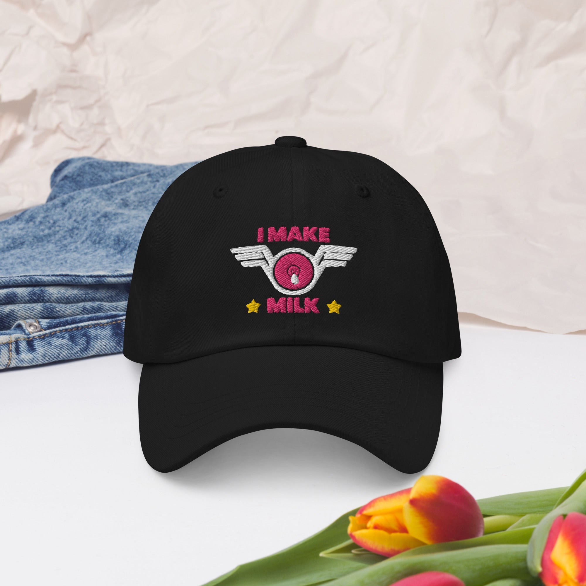 I Make Milk - Baseball Cap (embroidered)