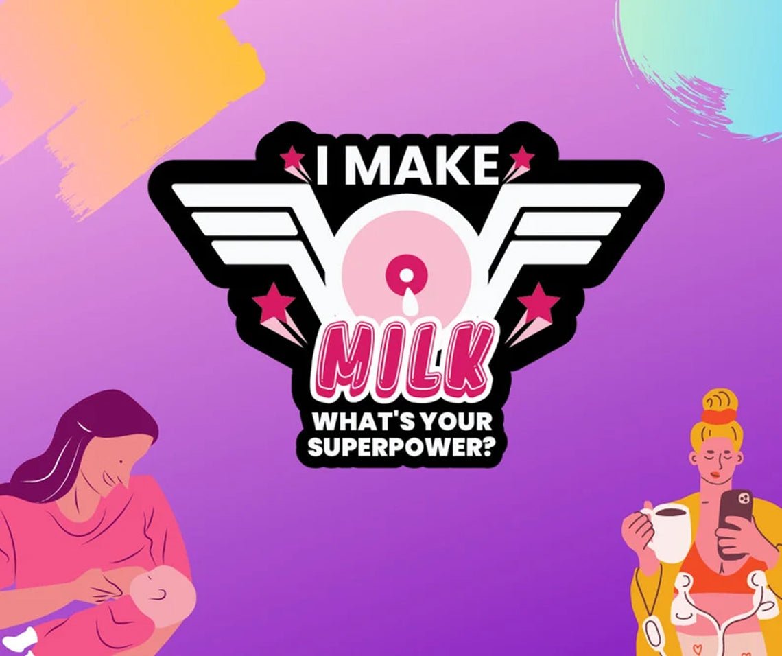 I Make Milk, What´s Your Superpower - Sticker