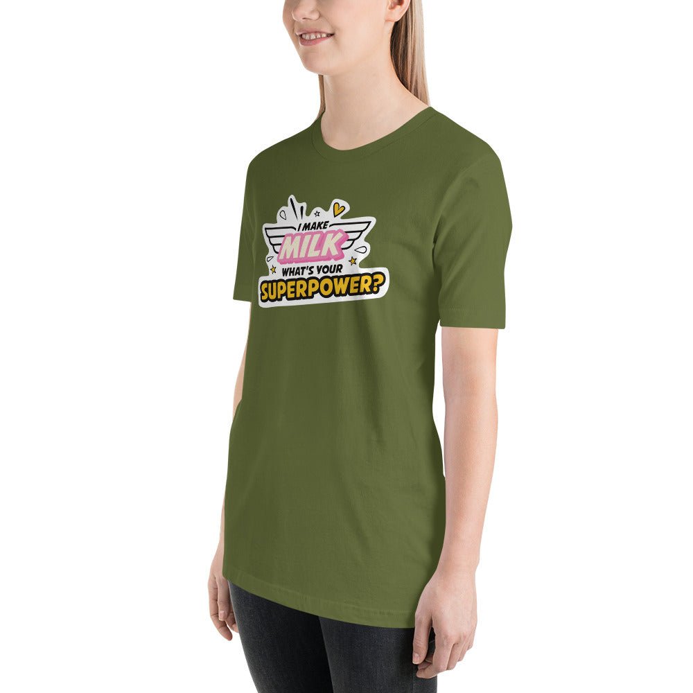 I Make Millk, What´s your Superpower - Women´s Premium T-Shirt