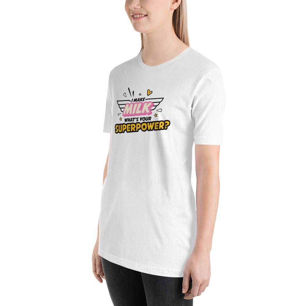I Make Millk, What´s your Superpower - Women´s Premium T-Shirt