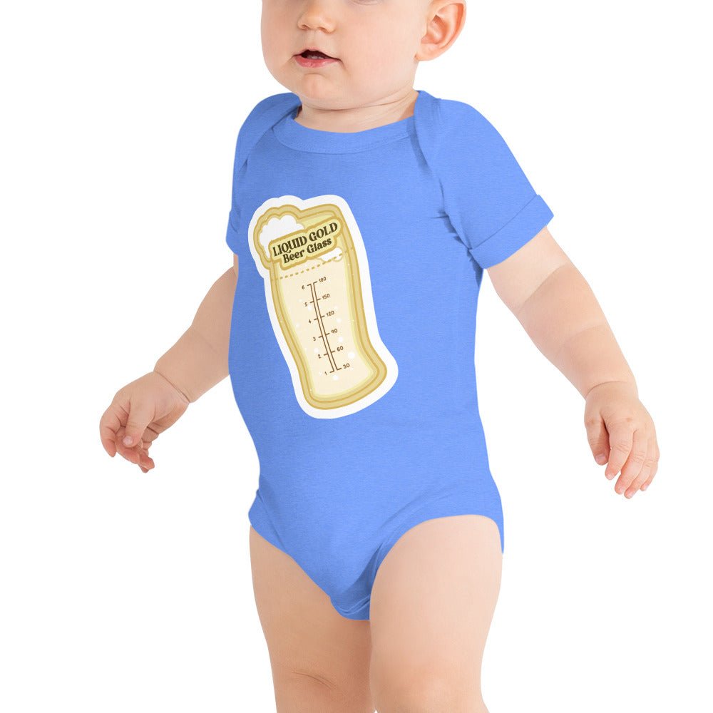 Liquid Gold Beer Glass - Baby Onesie
