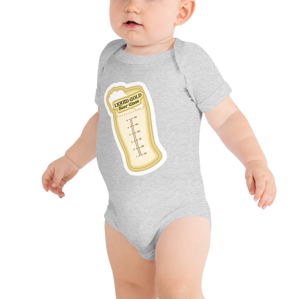 Liquid Gold Beer Glass - Baby Onesie