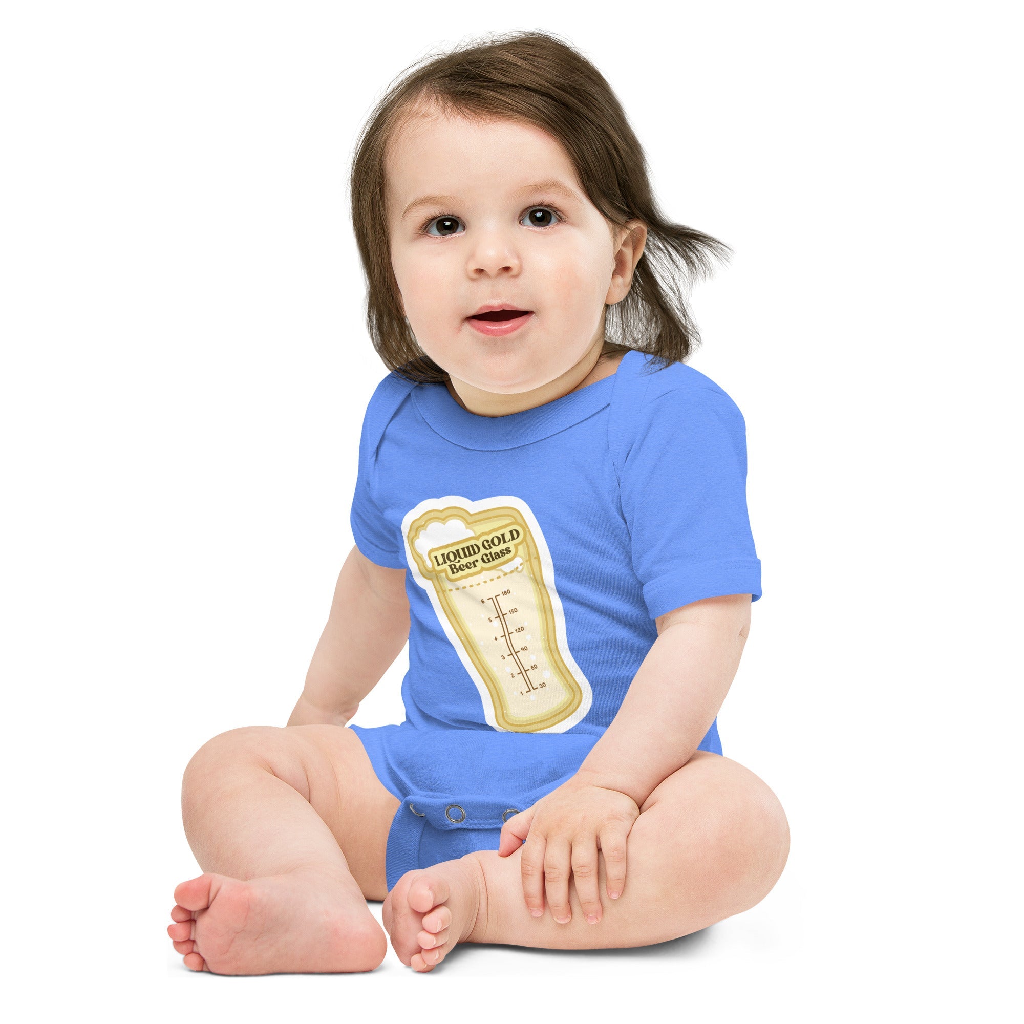 Liquid Gold Beer Glass - Baby Onesie