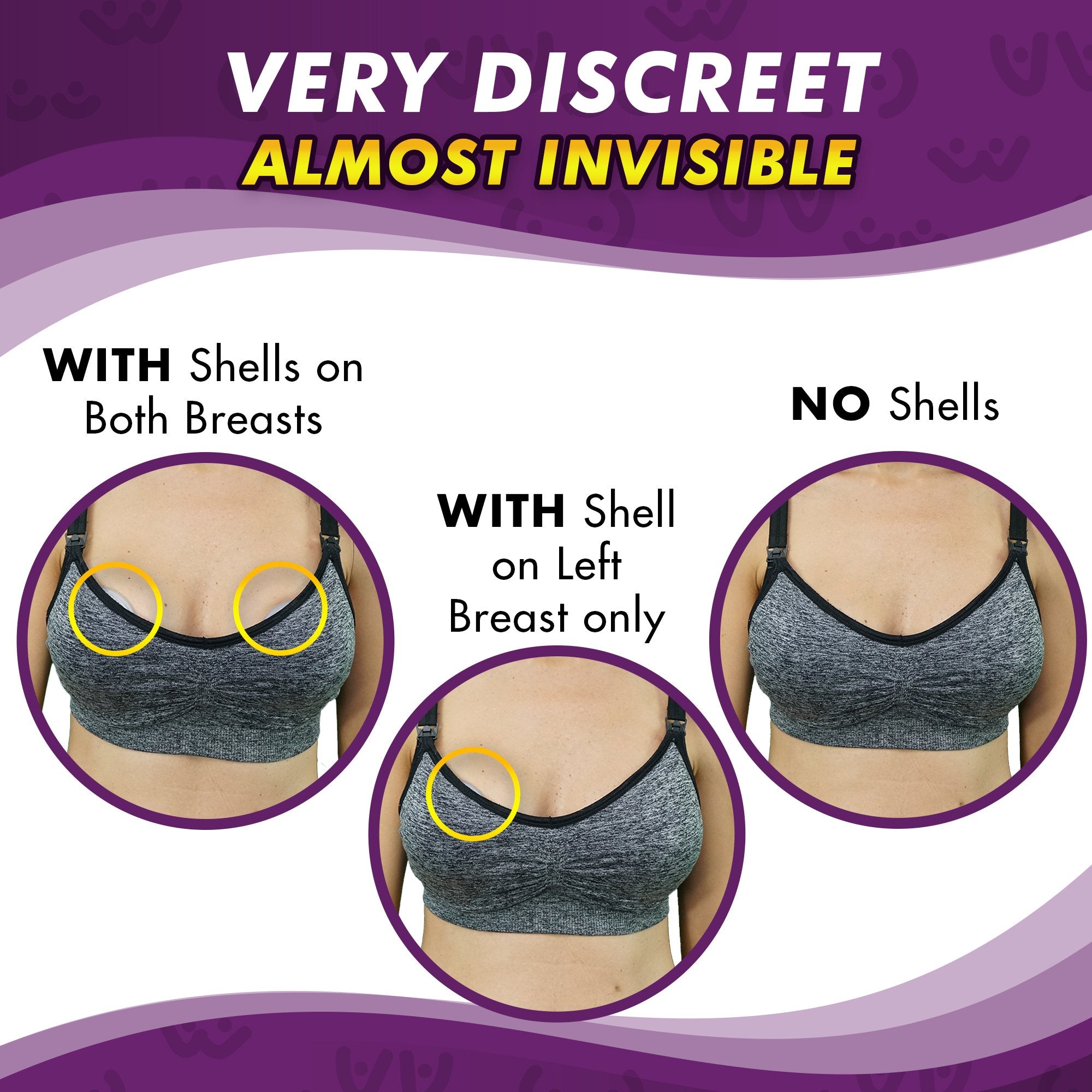 Mommyz Love Breast Shell & Milk Catcher for Breastfeeding