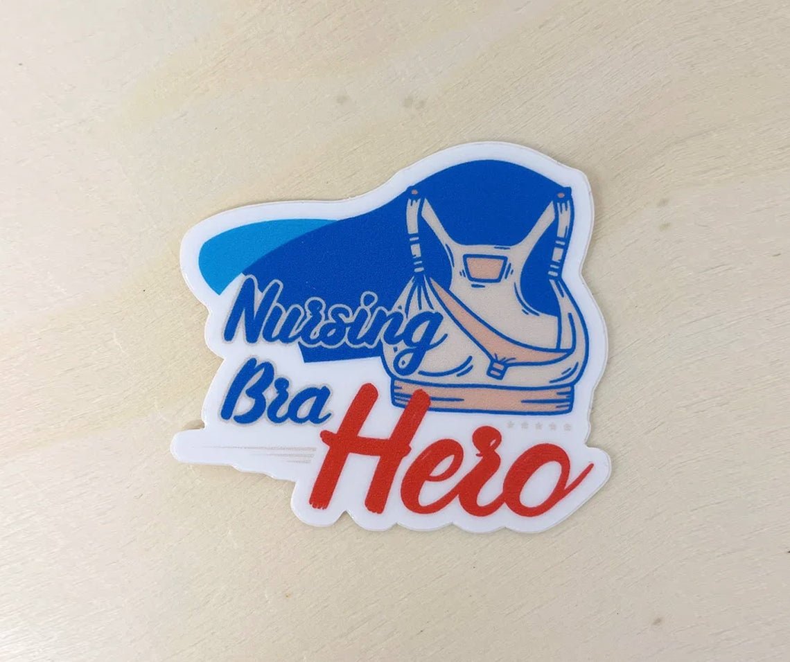 Nursing Bra Hero - Sticker