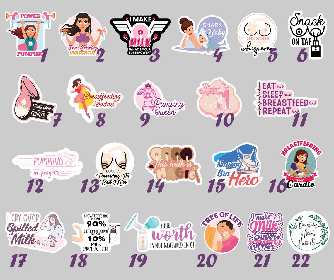 Pick 5 Stickers