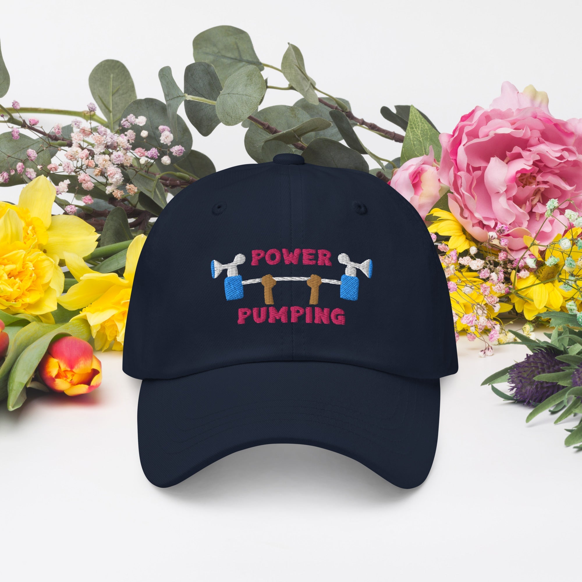 Power Pumping - Baseball Cap (embroidered)