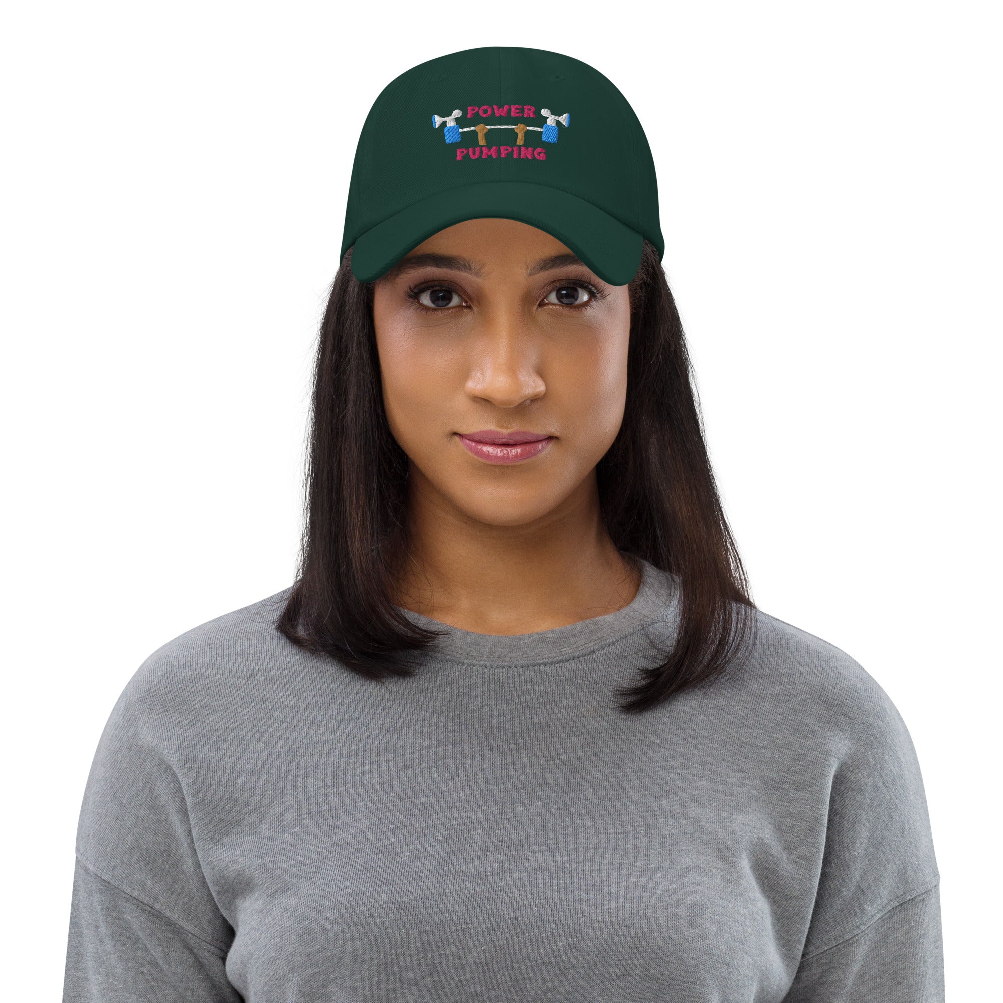 Power Pumping - Baseball Cap (embroidered)