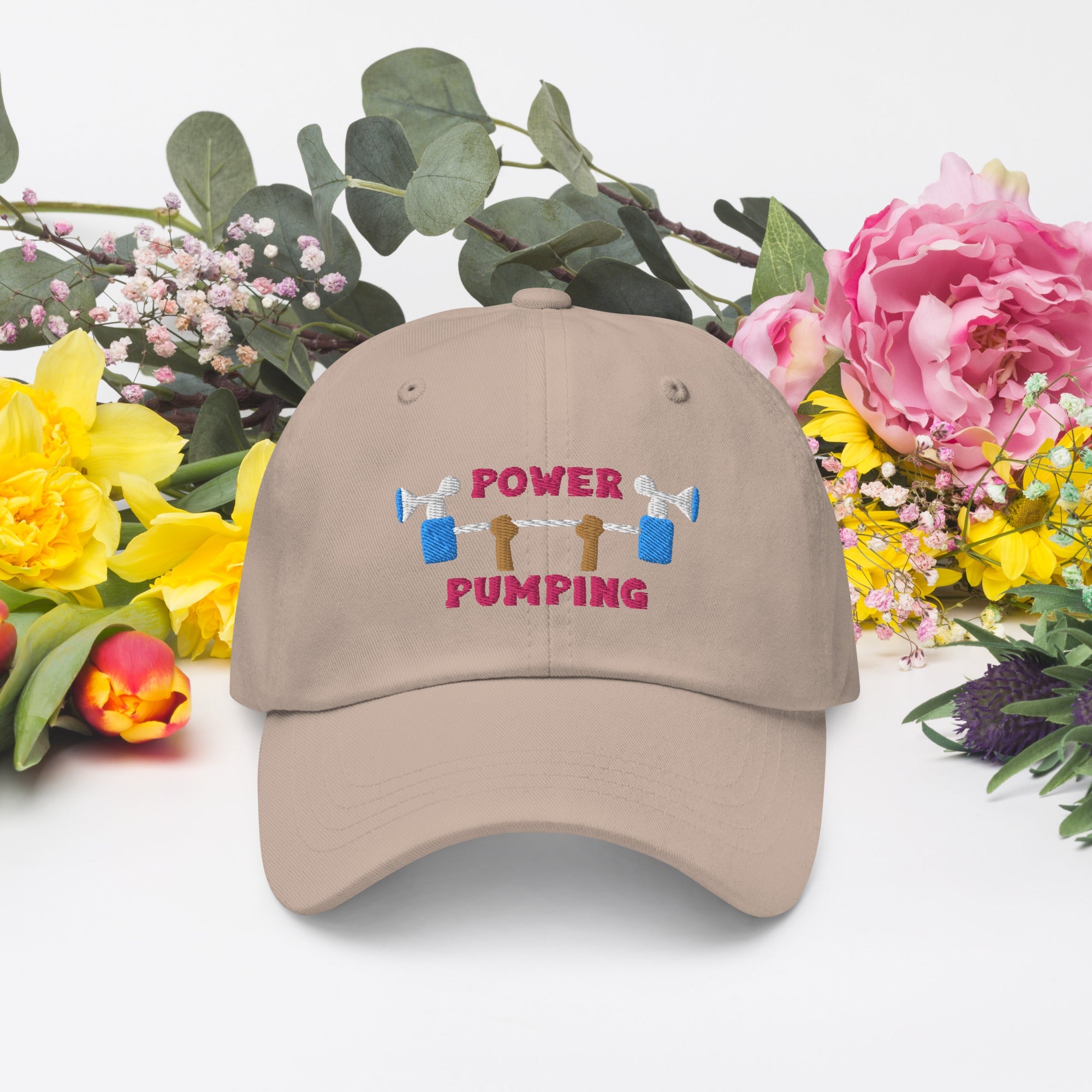 Power Pumping - Baseball Cap (embroidered)