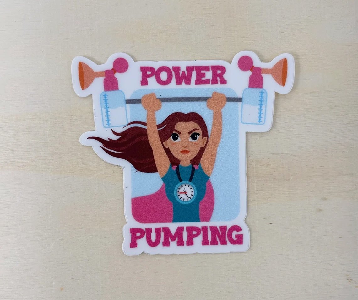 Power Pumping - Sticker
