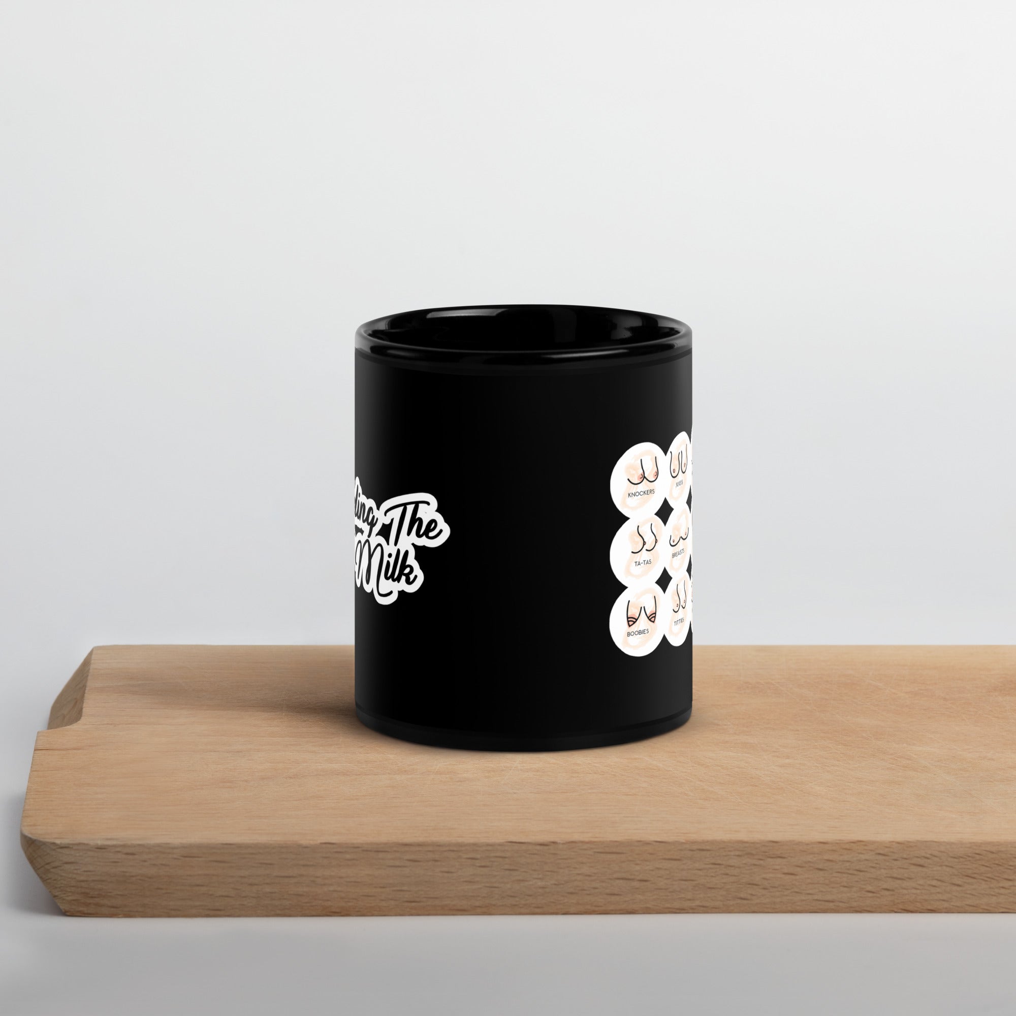 Providing the Best Milk - Black Glossy Mug