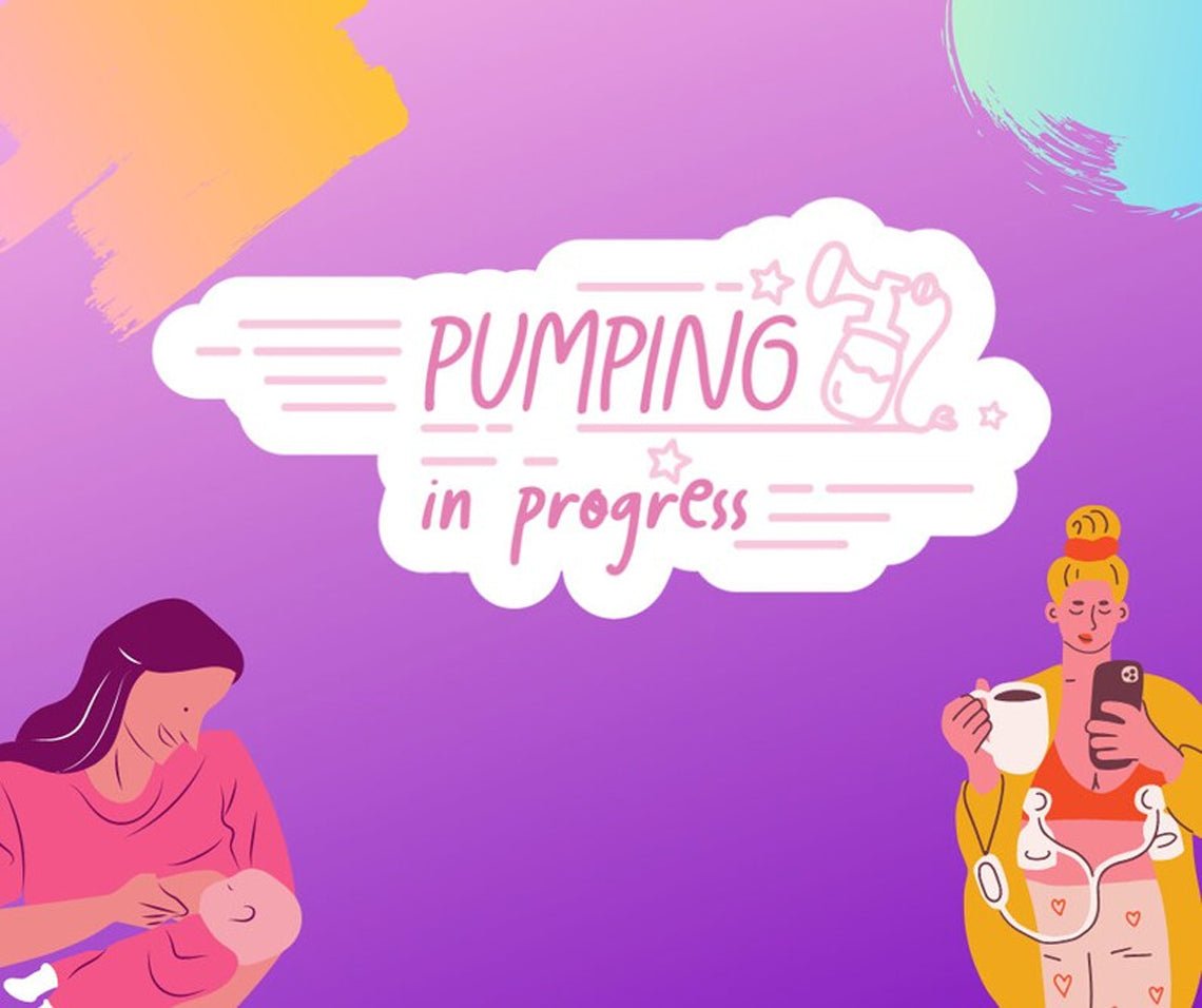 Pumping in Progress - Sticker