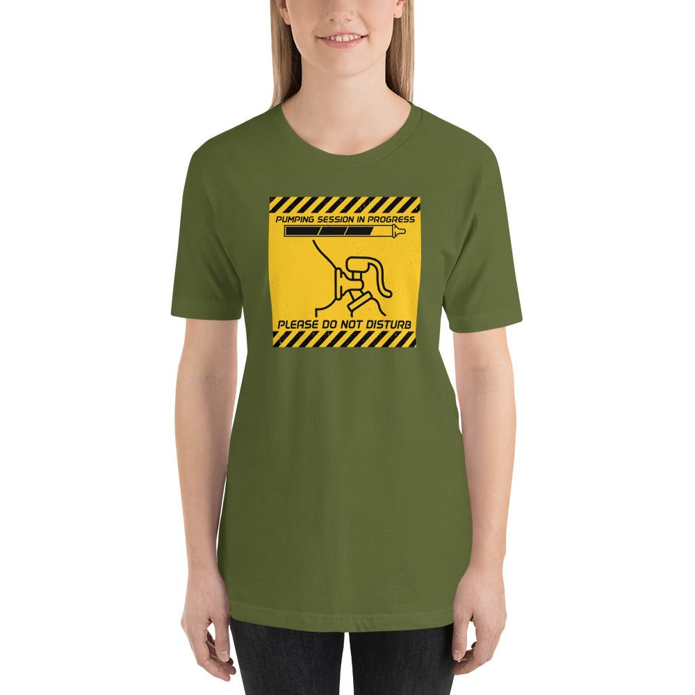 Pumping Session in Progress - Women´s Premium T-Shirt