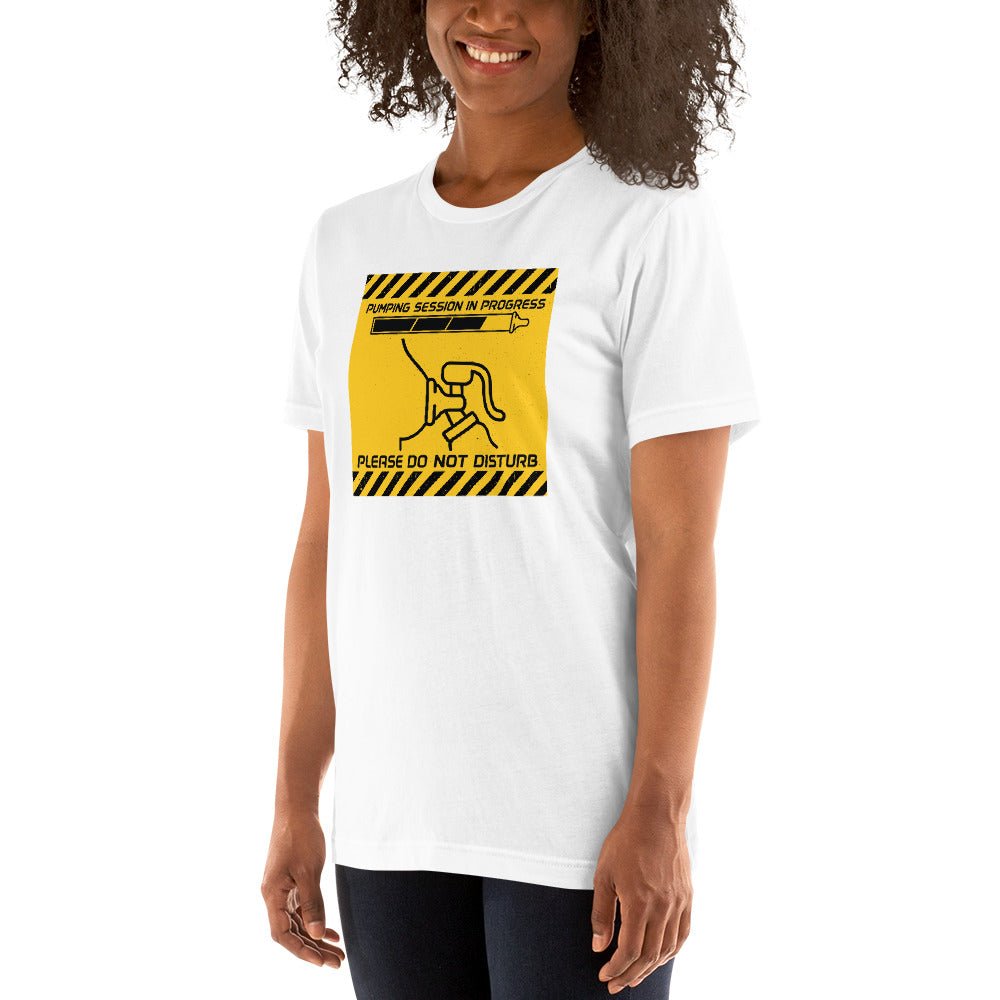 Pumping Session in Progress - Women´s Premium T-Shirt