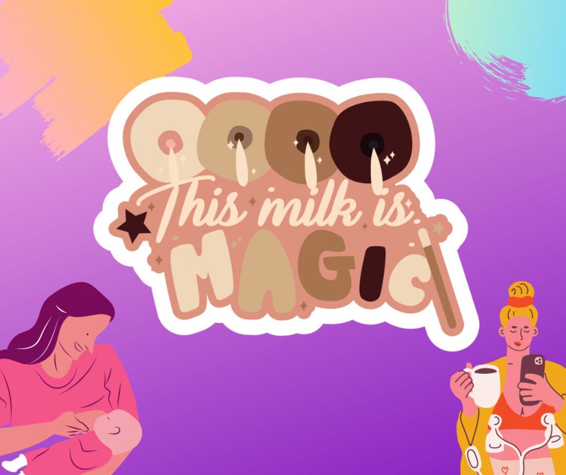 This Milk is Magic - Sticker