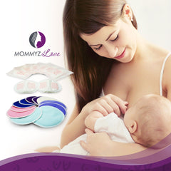 Leak Proof Bundle: Washable & Disposable Nursing Pads Kit for every situation, whether at home or on the go