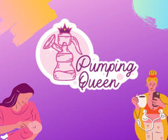 Pumping Queen - Sticker
